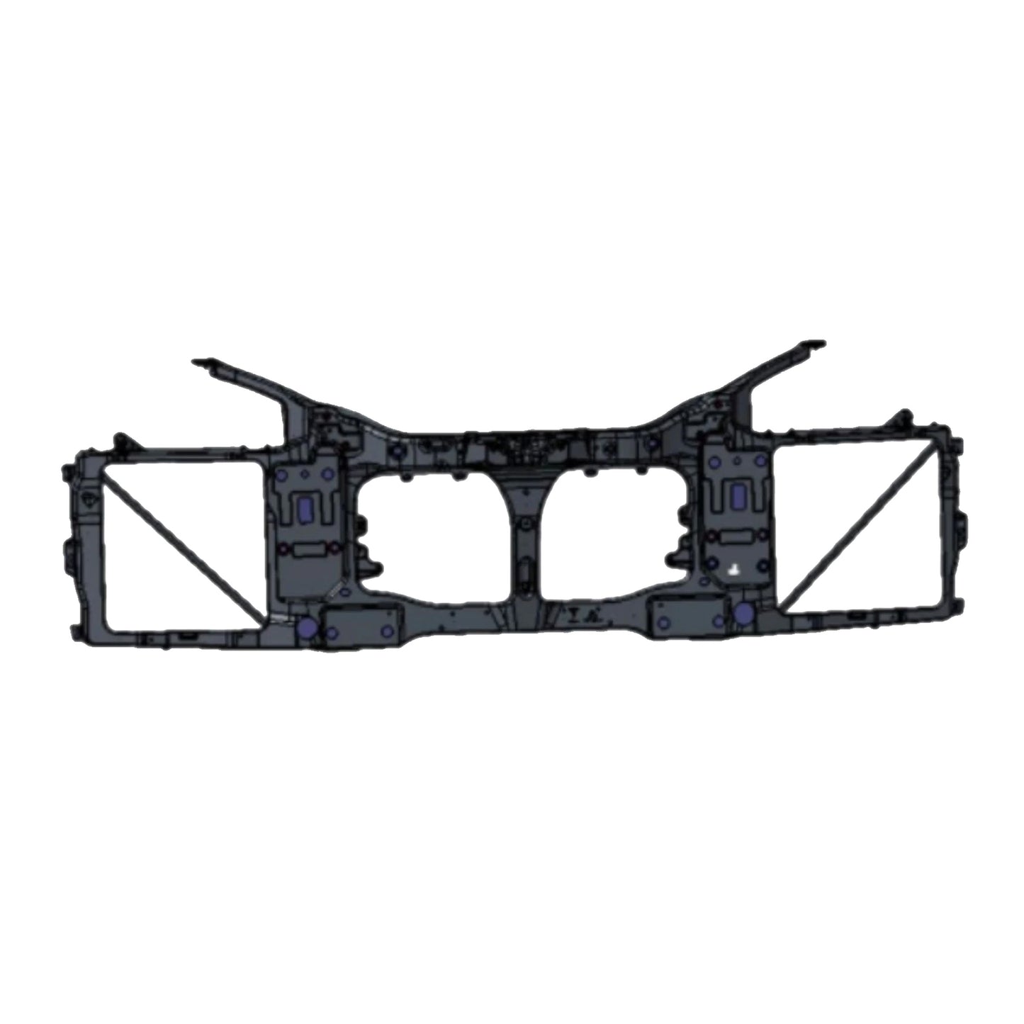 TES-1061950-A FOR TESLA MODEL S 2012-2016 FRONT END CARRIER