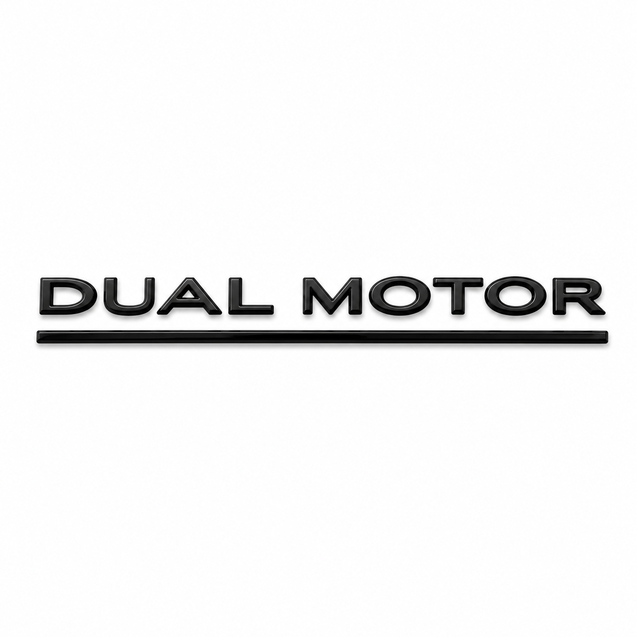 TEY-1484849-A For Tesla Model Y Rear Dual Motor Emblem 1484849-00-B