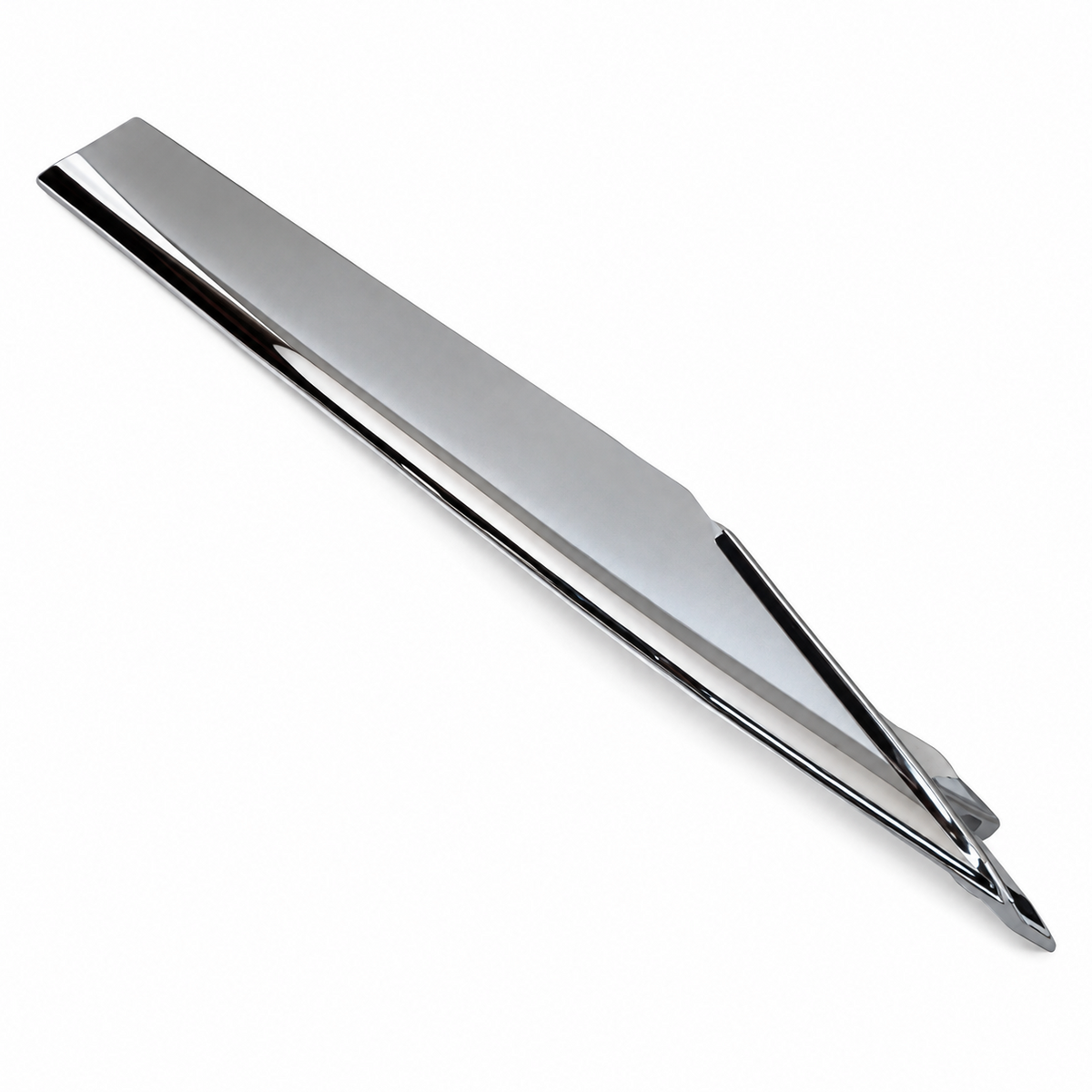 TES-1056381-A For Tesla Model S Fog Lamp Lower Cover Chrome Strip Right Side