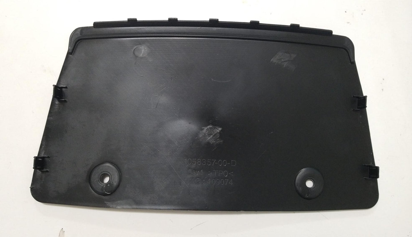 TEX-1058357-A For Tesla Model X Rear Bumper Diffuser Tow Hitch Cover