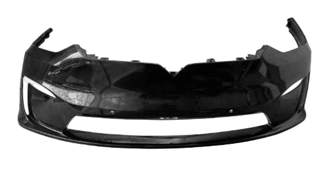 T2X-1588184-B For Tesla Model X Front Bumper Cover Primed Assembly-With Sensor Holes