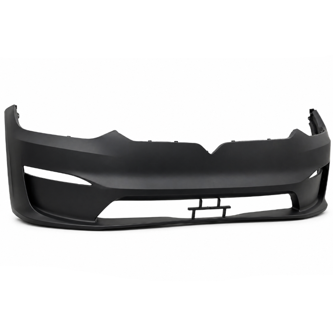 T2X-1588184-A For Tesla Model X Front Bumper Cover Primed Assembly-Without Sensor Holes
