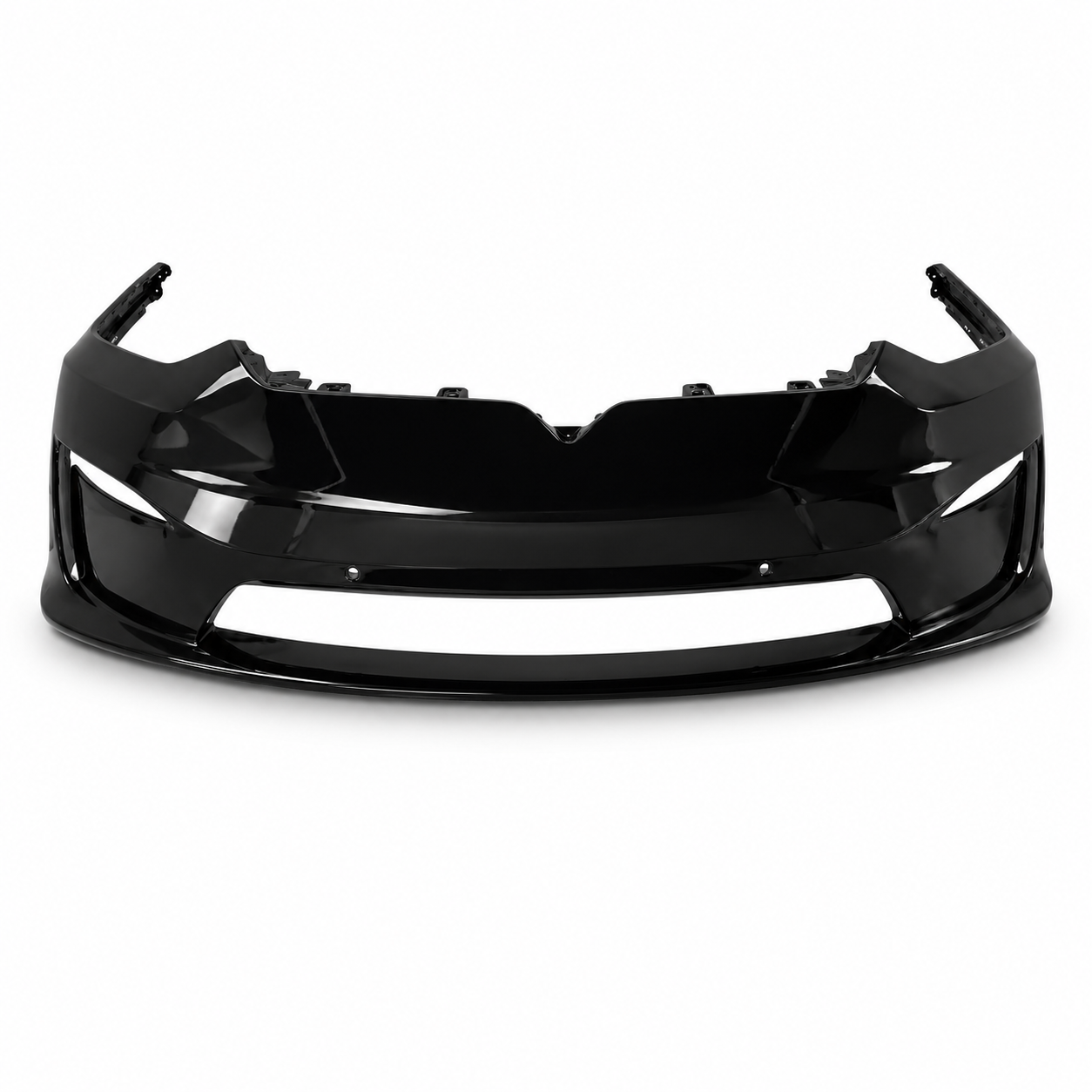 T2X-1588184-B For Tesla Model X Front Bumper Cover Primed Assembly-With Sensor Holes