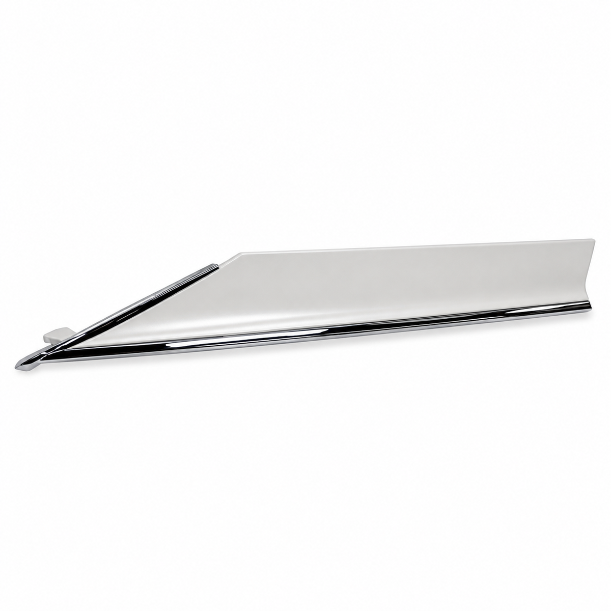 TES-1056378-A For Tesla Model S Fog Lamp Upper Cover Chrome Strip Left Side