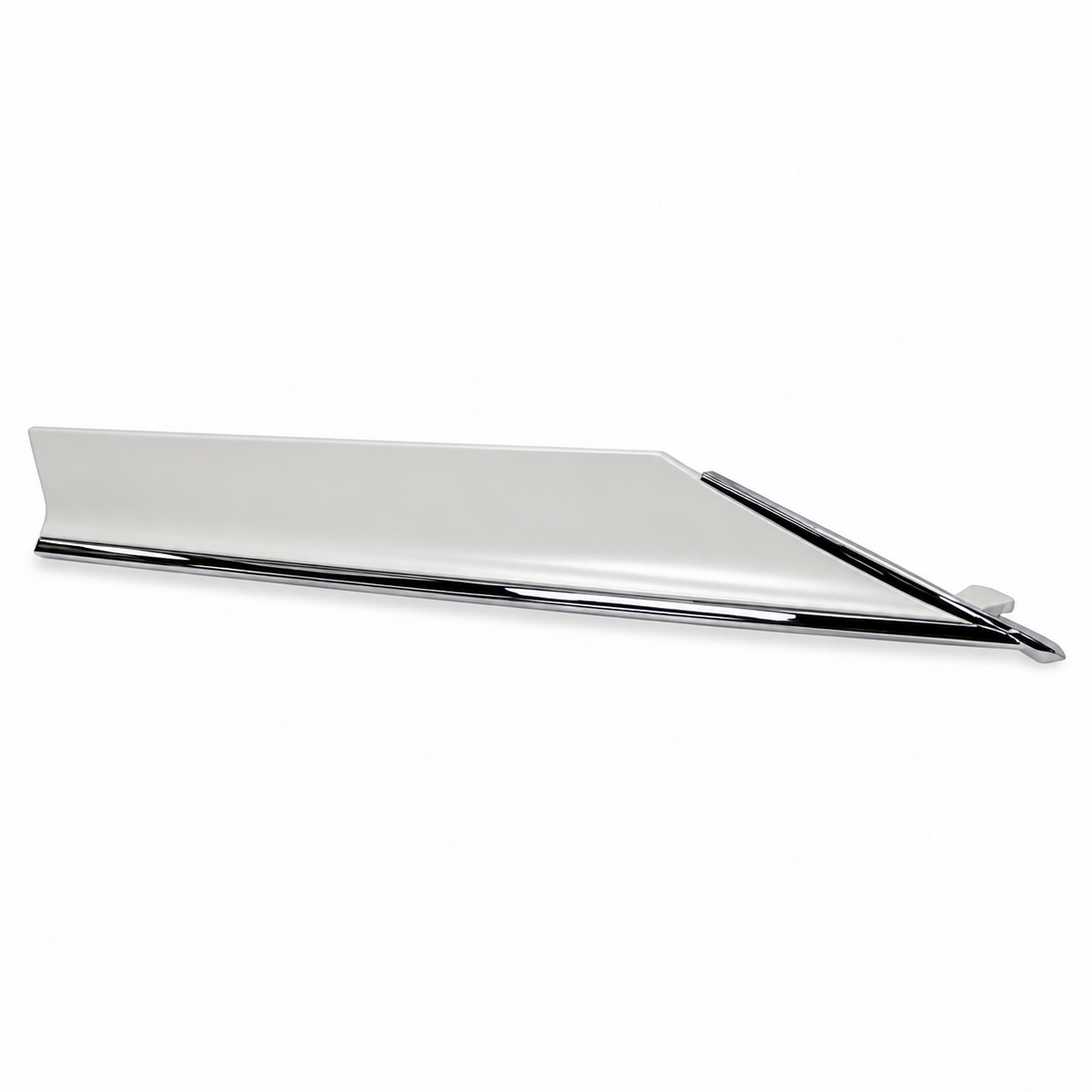 TES-1056380-A For Tesla Model S Fog Lamp Upper Cover Chrome Strip Right Side