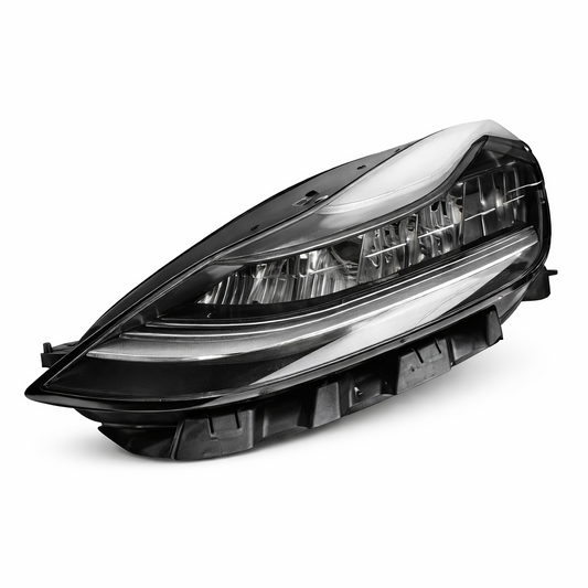 TEM-1077375-A For Tesla Model 3 / Y Left Headlight Type A (Also Refered To As Global Headlight Or Without Lens Model)